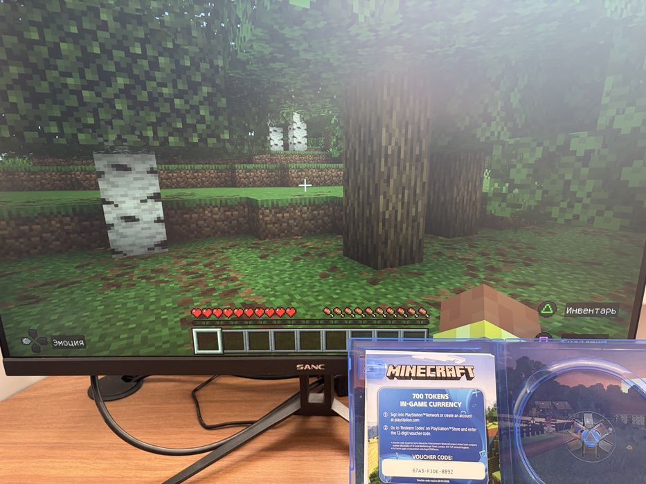 Minecraft ps4 [RUS] + ps5 совместимы