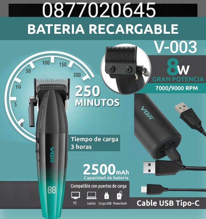 Професионална машинка за подстригване VGR V-003