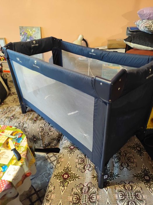 Бебешко сгъваемо легло 124х60(шир)77(вис