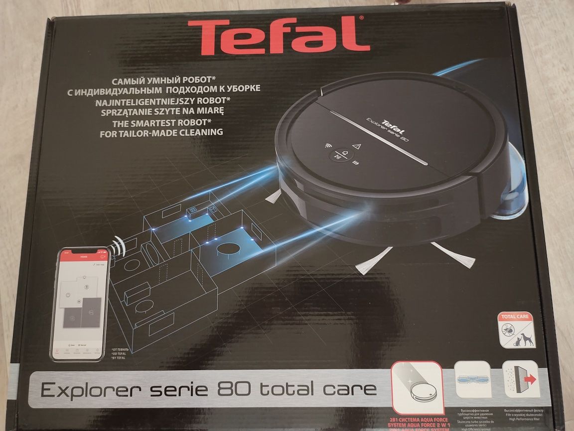 Продам роботпылесос Tefal