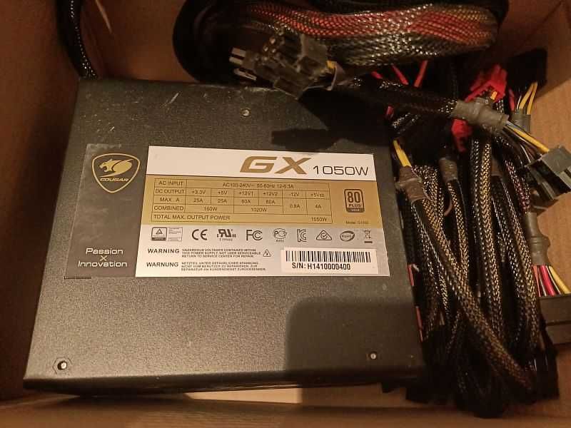 Блок питания 1050W Cougar GX-1050.