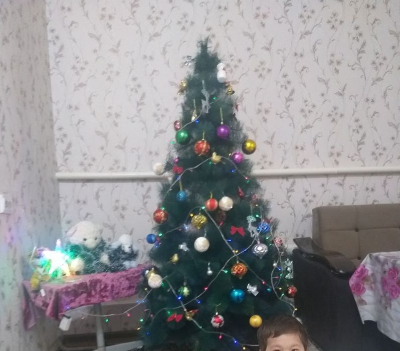 Ёлка сатылады. Бойы 1.80. Ойыншыклары мн косып бериледи