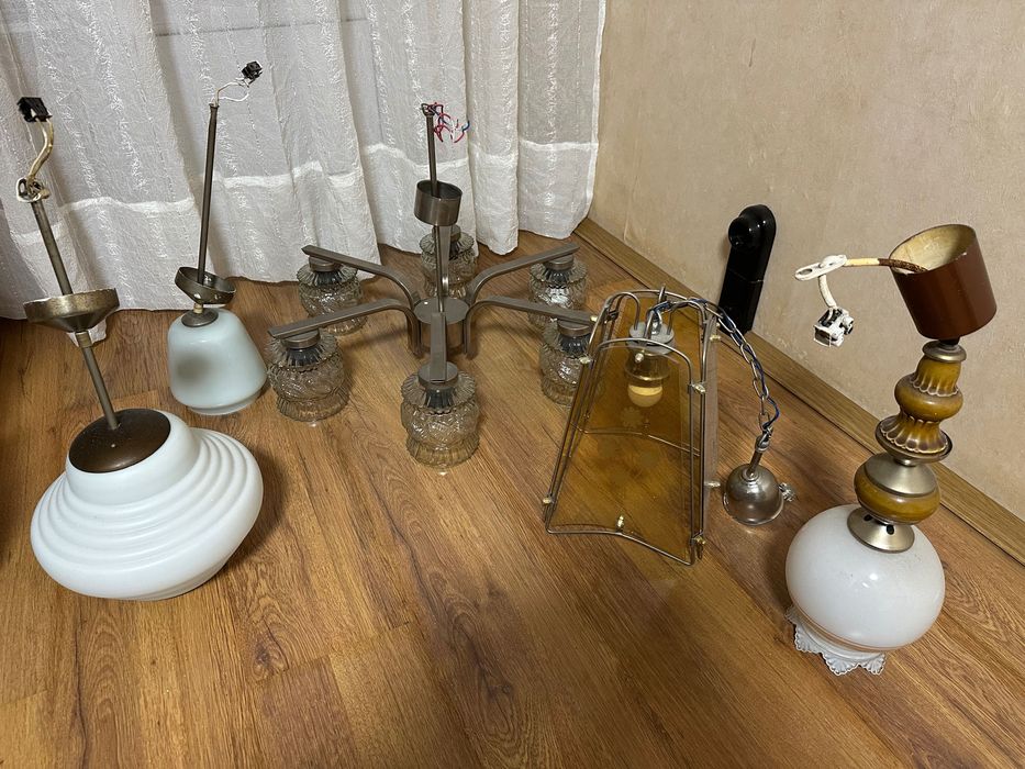 Винтидж полилеи / ретро осветителни тела – различни модели