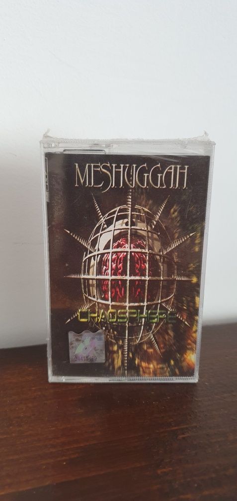 Caseta audio extreme metal Meshuggah album Chaosphere 1999