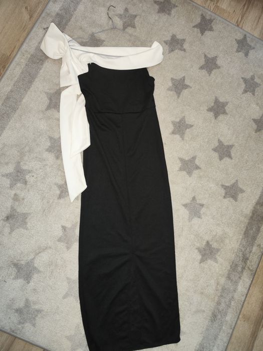 Rochie neagra lunga Trendyol
