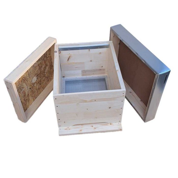 Stupi de albine 10 rame (lazi,cutii,matci,podisor,urdinis,cat)