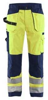 Blaklader 1533 Craftsman Hi-Vis Trousers - Mens