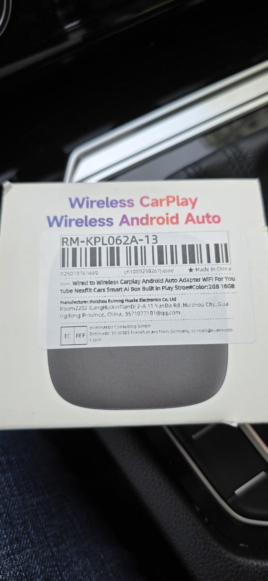 Vând  wireless carplay