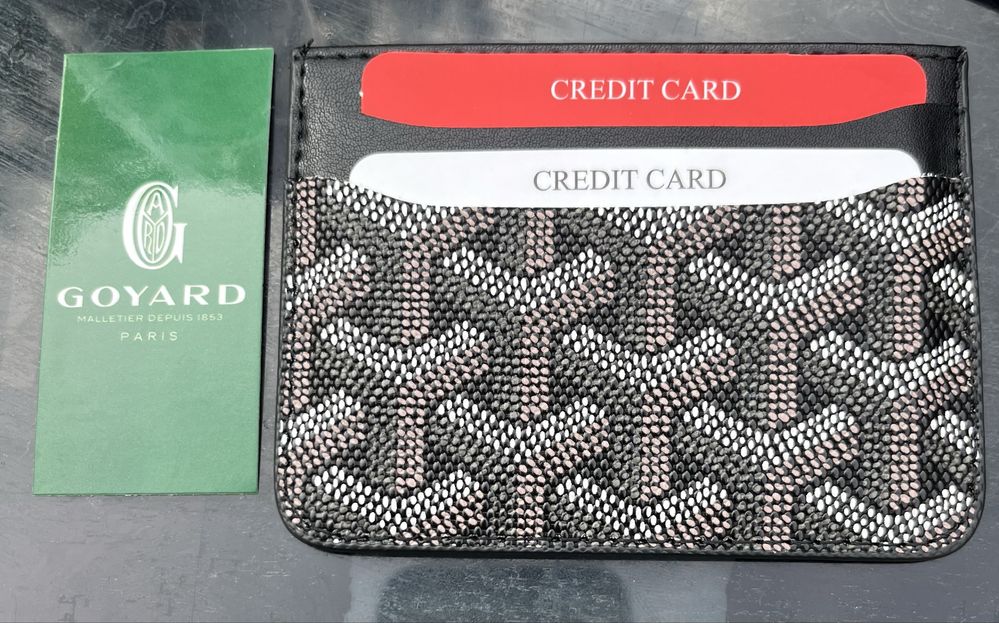 Goyard card holder