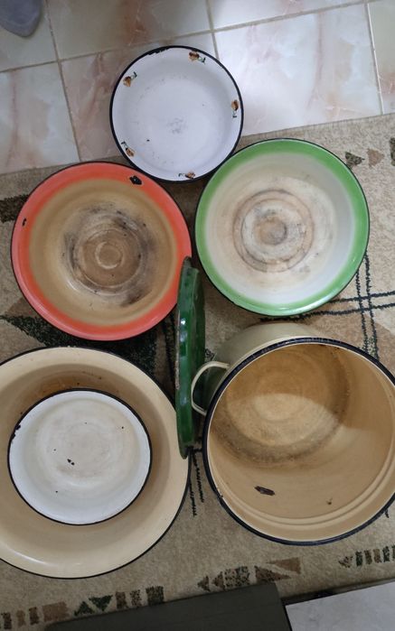 Посуда эмалированная цена за все вместе