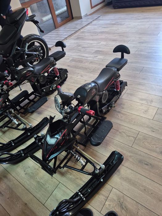 Снегоход санки. Новый электрический