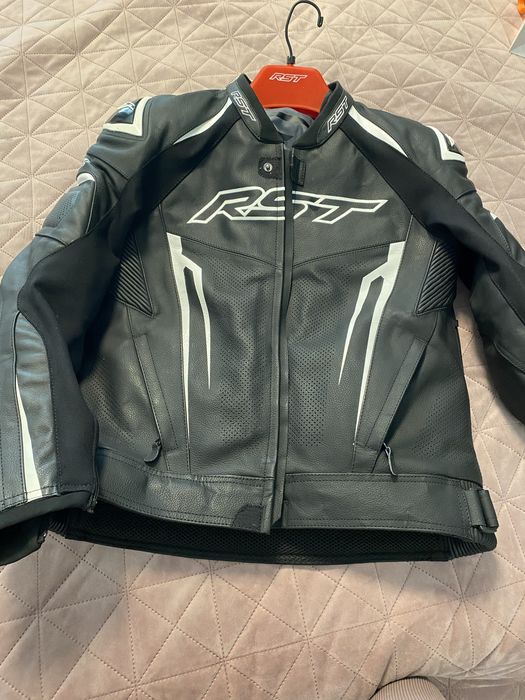 Мъжко кожено Мото яке RST