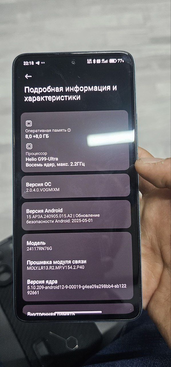 Redmi note 14 4g 8+8 256gb