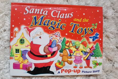 Carte Crăciun engleza. Santa Claus and the magic toys