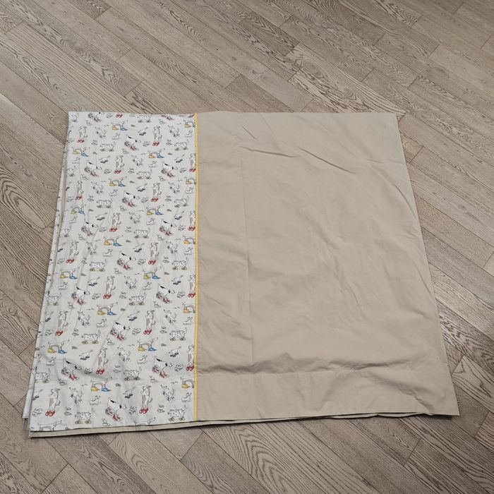 Шторы бежевые в детскую