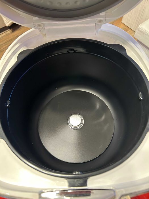 Мултикукър Tefal, 5 л, 12 програми, Таймер, Бял/Червен