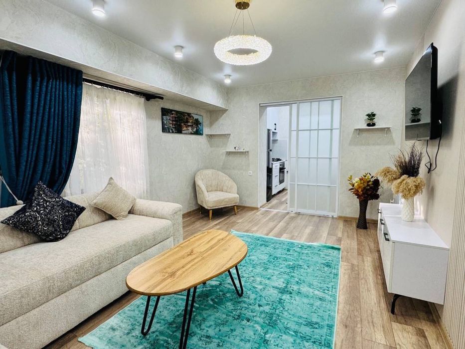 Продаётся 1в2 квартира. На Ц-6, 45м2. Ор-р Налоговая. Юнусабадского р.