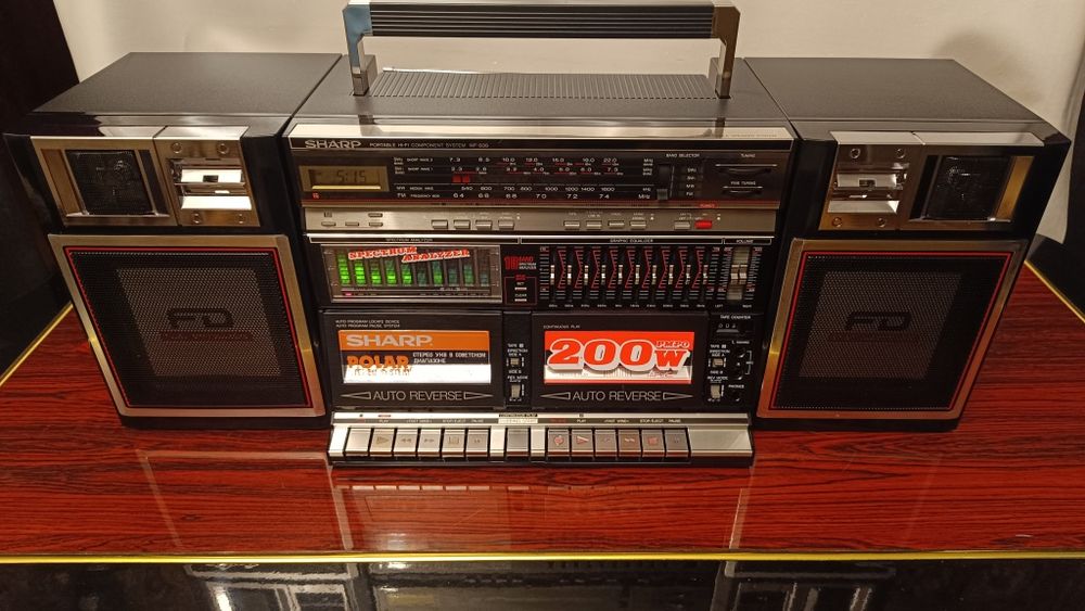 Магнитола Sharp WF-939ZP (BK)1