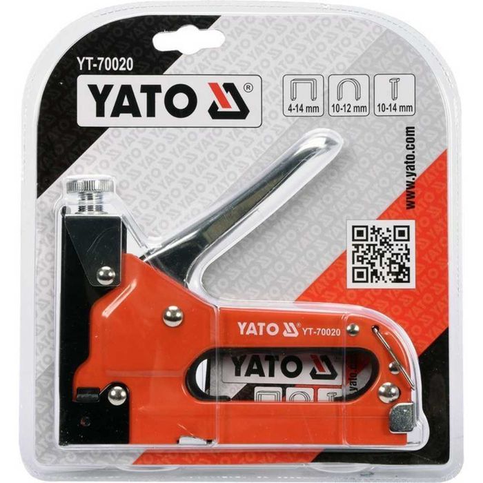 Такер метален YATO 3в1, 4 - 14 мм - EURO YT 70020
