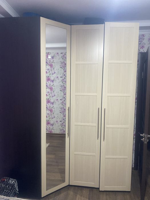 Шифонер угловой, угловой рабочий стол, компьютерный стол