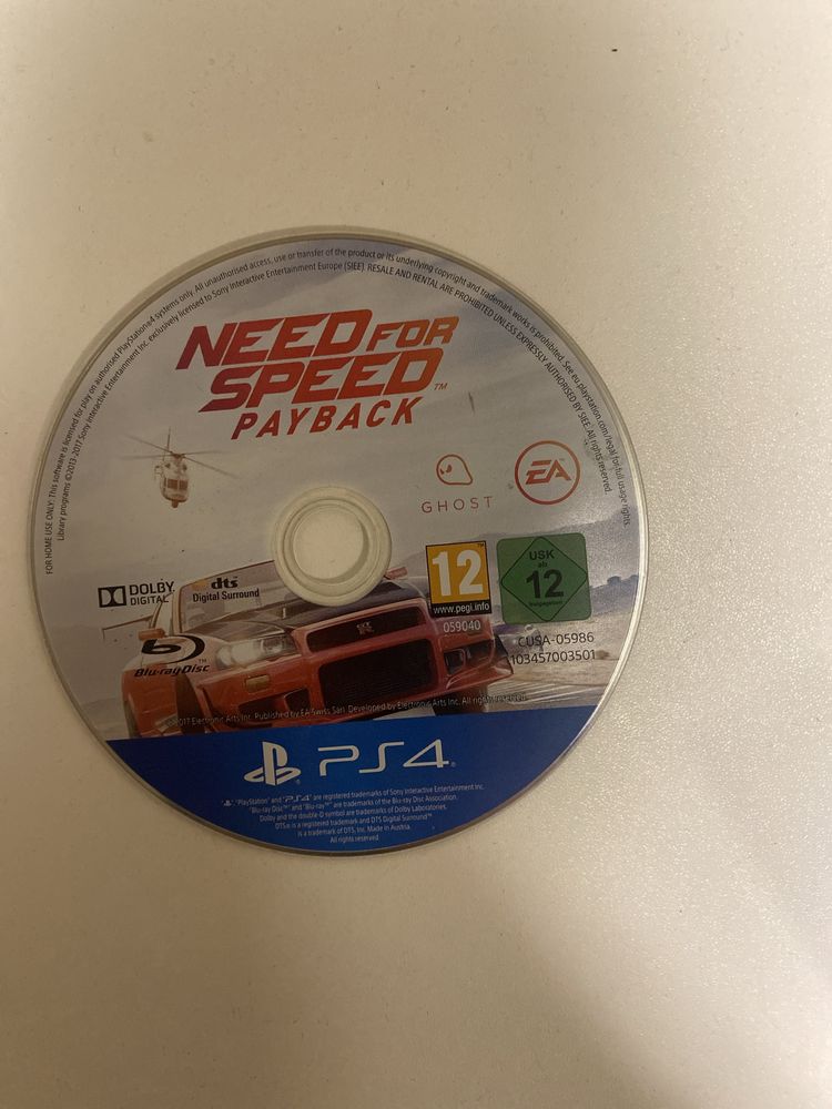 Need For Speed Payback