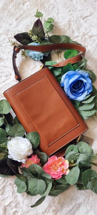 Geanta Massimo Dutti din piele de bovina