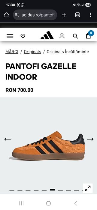 Adidas gazelle indoor NOI