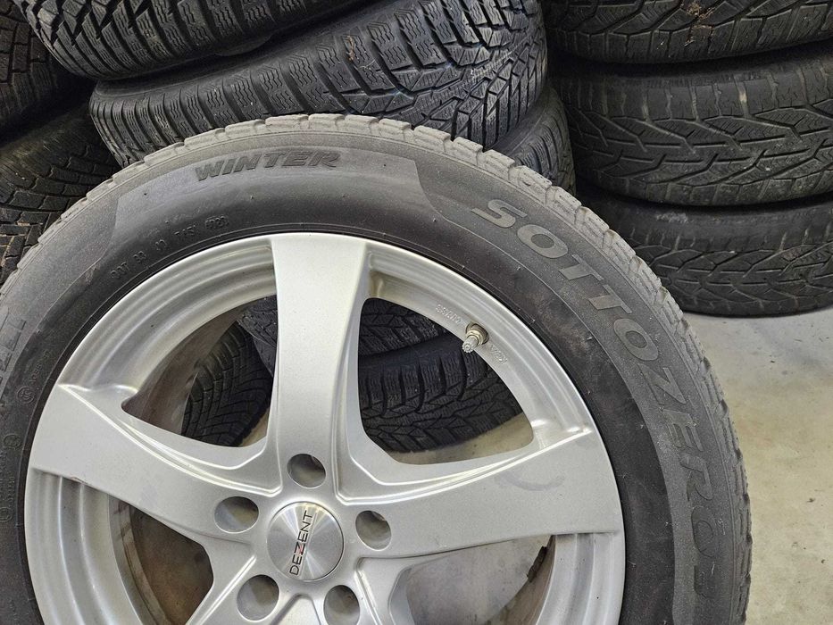 2 Anvelope de IARNA 215.55.17 'Pirelli' [dot 2020] ; stare buna