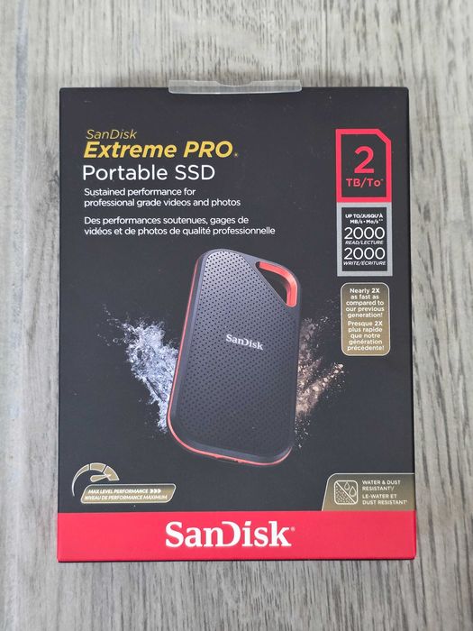 SSD Extern Sandisk Extreme Portable 2TB - Sigilat