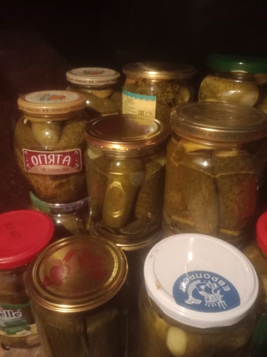 Продам домашние соленые огурчики