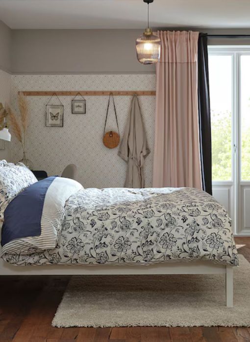 Ikea 2 lustre de tavan suspendate din sticla
