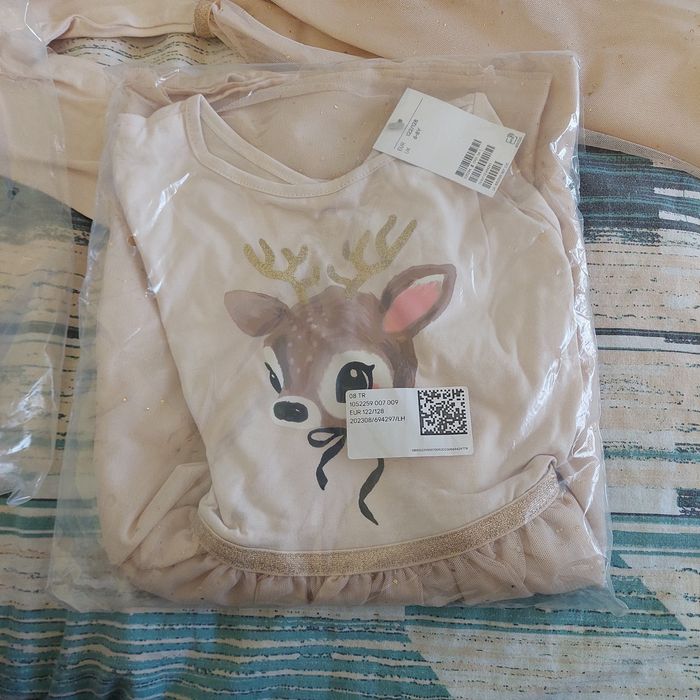 Рокля HM за момичета - 2 бр - р-р 122-128