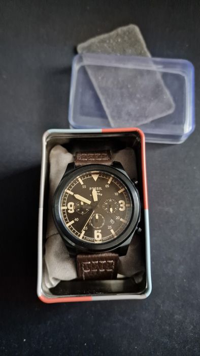 Ceas Fossil FS5751 Latitude Chronograph Brown