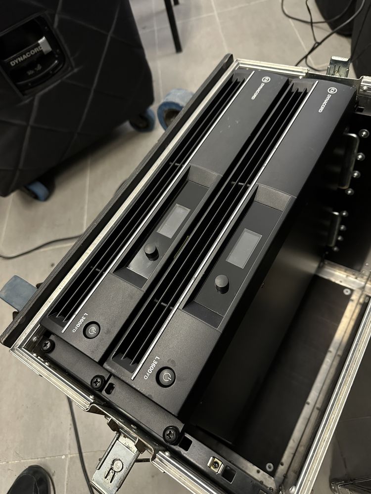 Dynacord L3600 FD ca Noi 63h amplificatoare+rack (xa2, fbt xa4000)