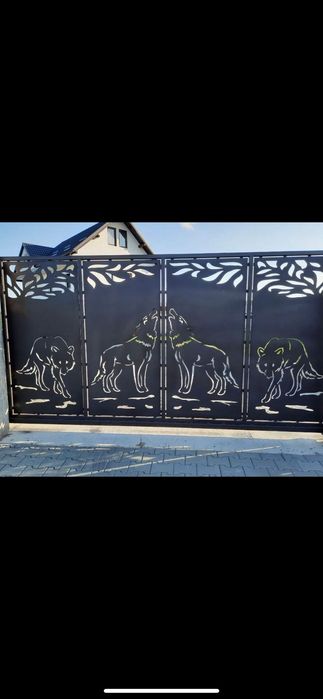 Garduri metalice din fier forjat