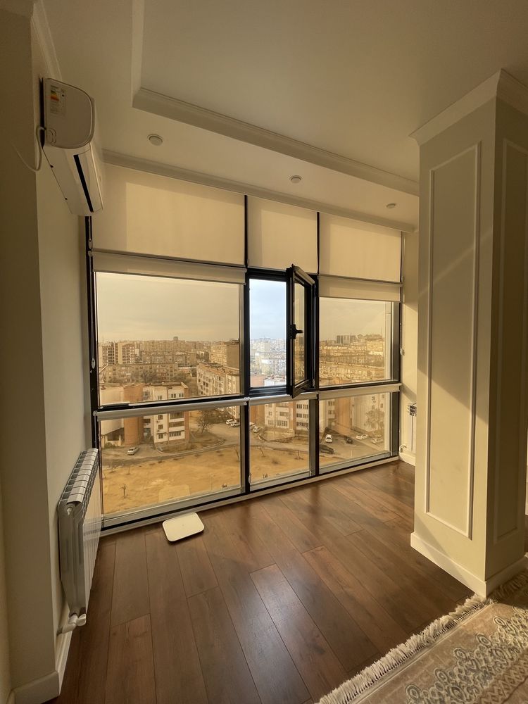 3 комнатная квартира с панорамные окнами