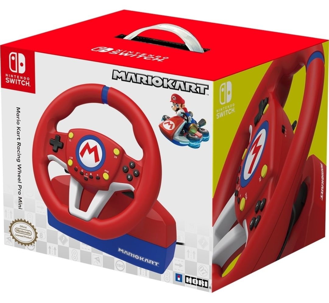 Volan gaming Mario Kart Racing Wheel Pro Mini Nintendo Switch/OLED/PC