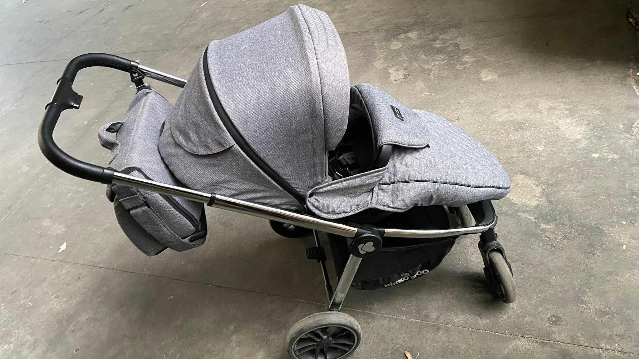 Бебешка количка Kikka Boo Vicenza 3в1 Premium Grey
