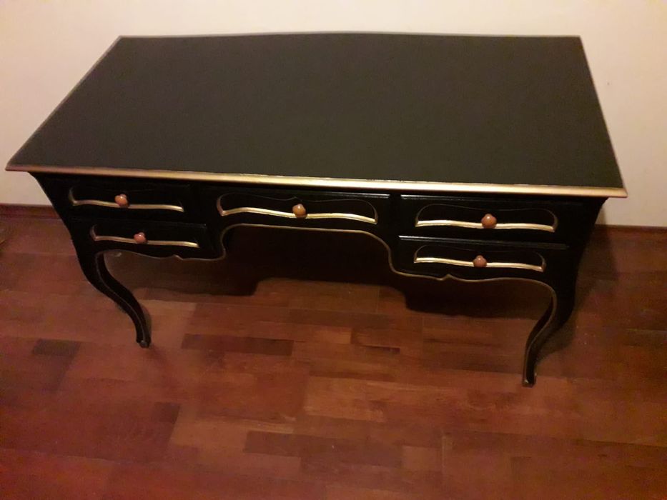 Birou din lemn masiv stil baroc