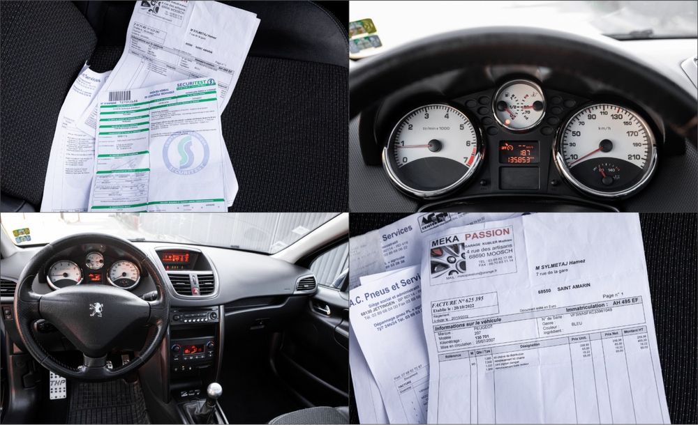 Peugeot 207 2007 Benzina 150 Cai Panoramic Full