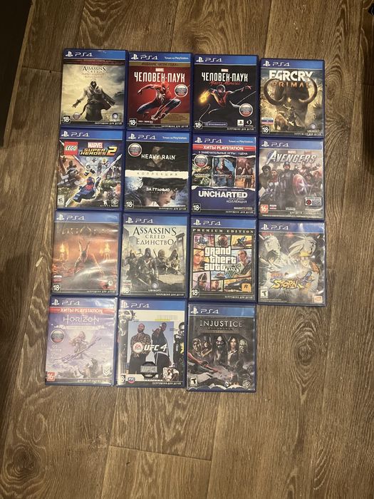 Игровые диски для пс 4