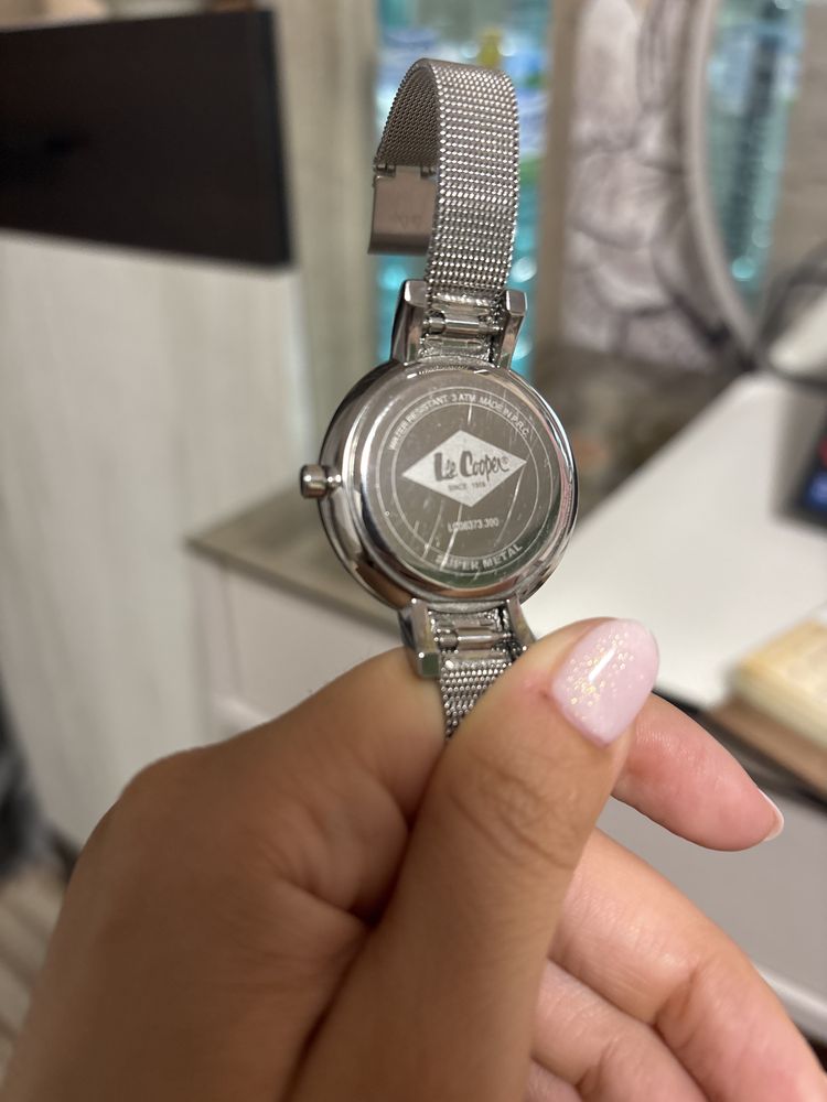 Lee cooper - сребрист часовник