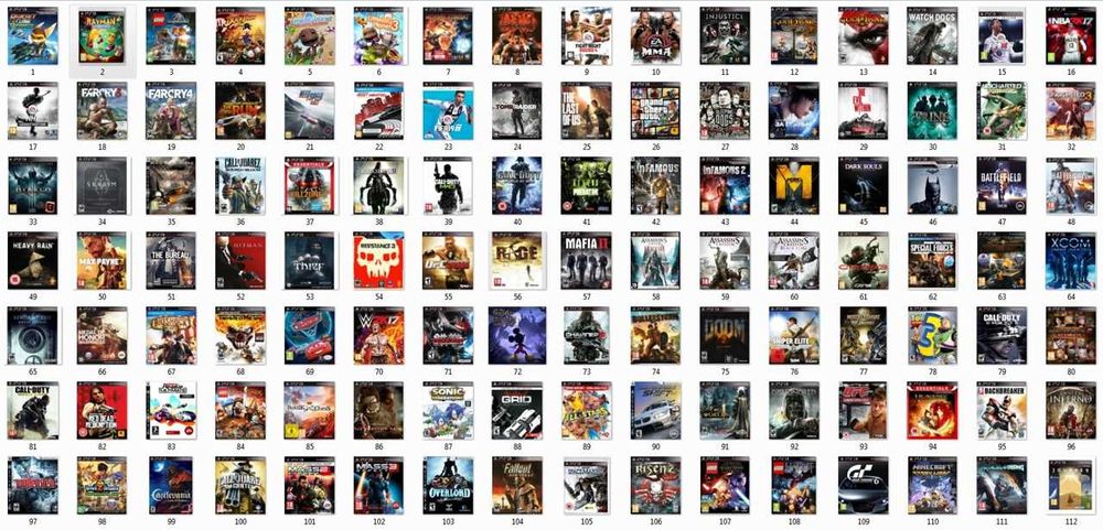 игры на playstation 3