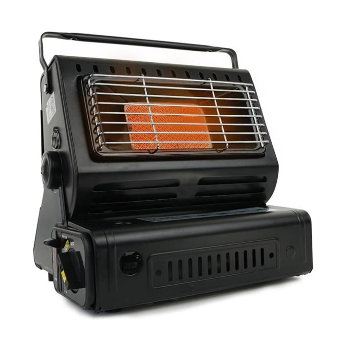 преносим газов отоплител печка за къмпинг - 1.3kw automax 18237