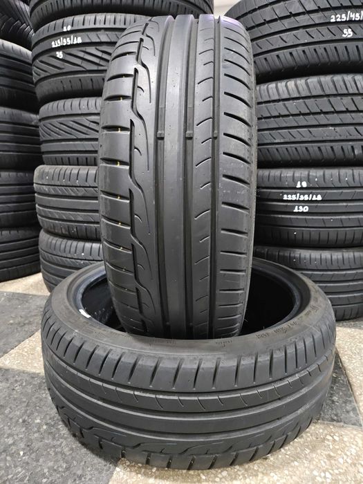 2бр 205/40/18 DUNLOP RFT 7мм грайфер дот:19г безплатен монтаж+++