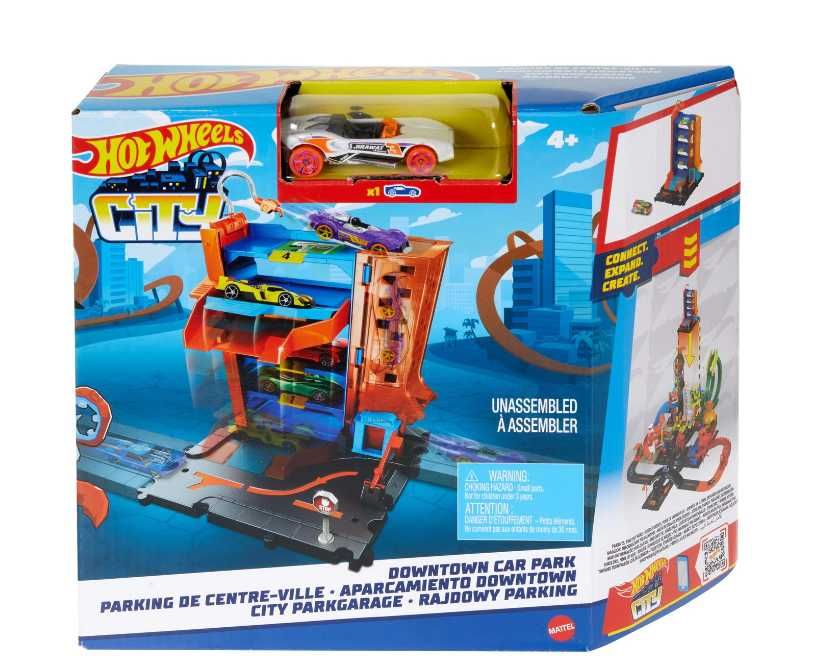 Set de joaca Hot Wheels City - Parcare