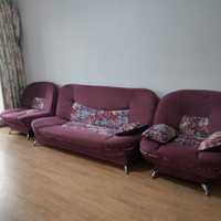 Кресло и диван комплекте