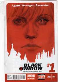 Black Widow #1 Marvel Now! Agent benzi desenate