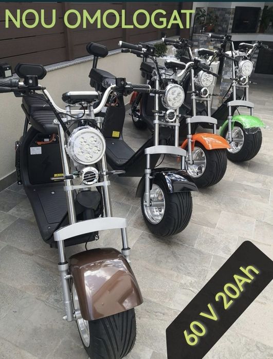 scuter electric nou full cu toate dotările si oglinzi