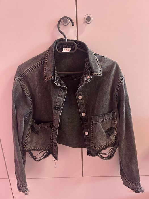 Дънково яке zara